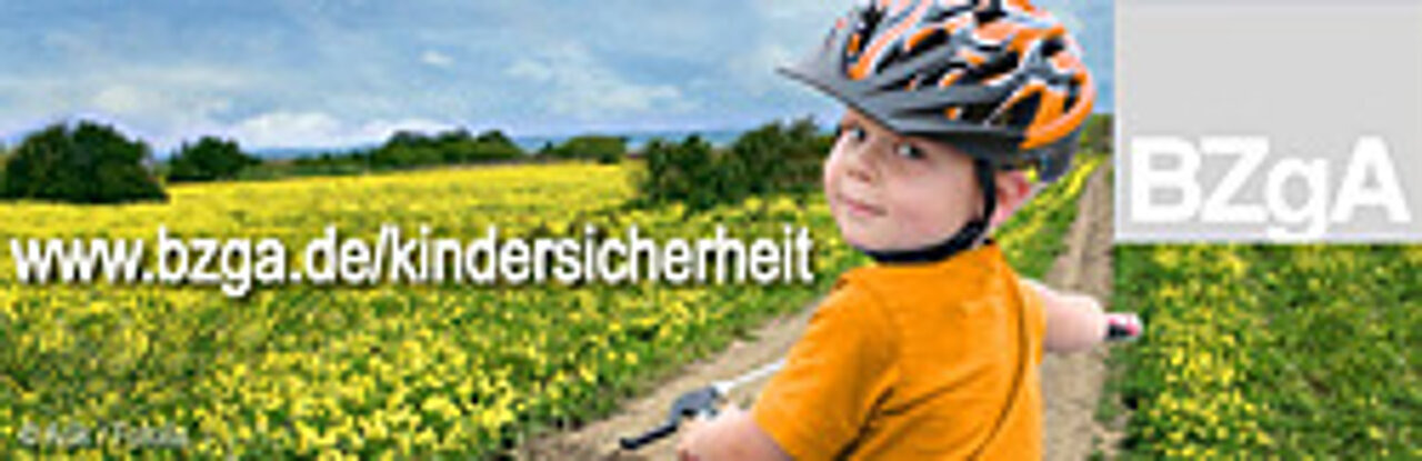 Logo Fachdatenbank für Prävention von Kinderunfällen
